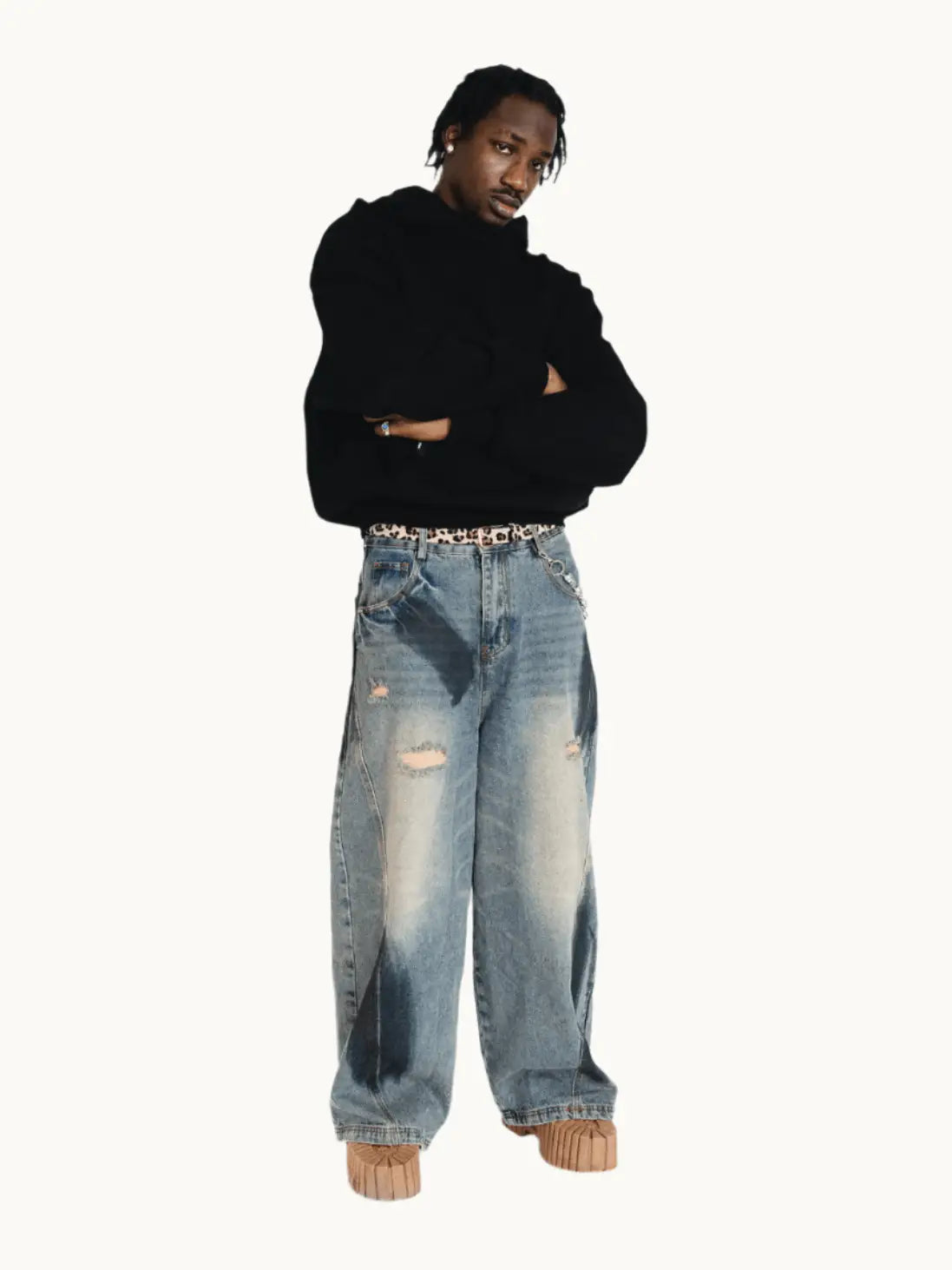 Dirty Baggy Jeans