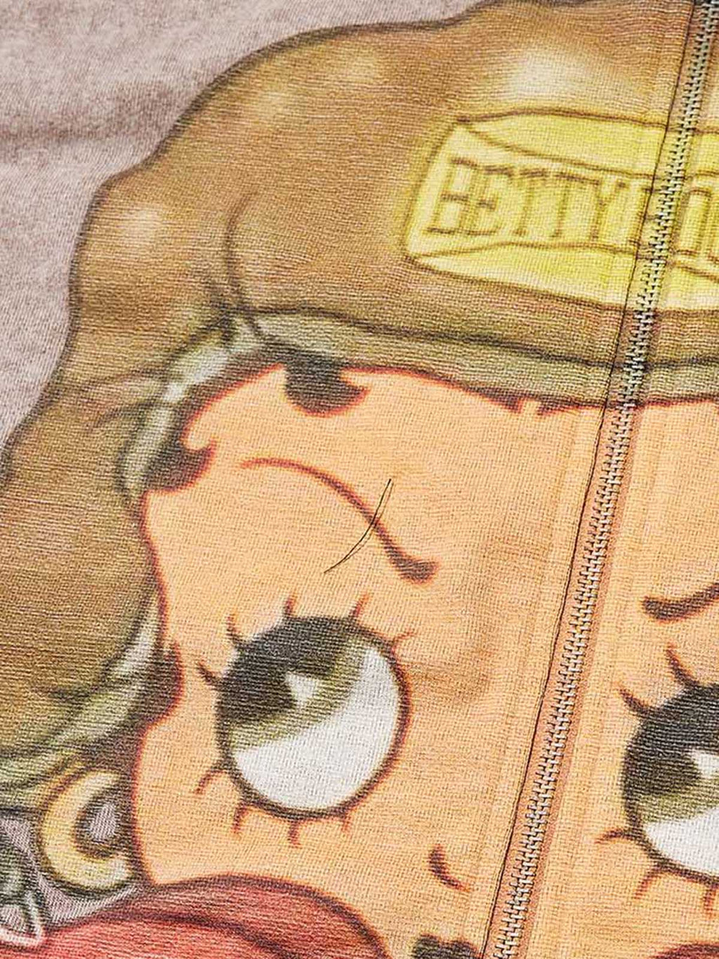 Bettyboop Boxing Print Hoodie