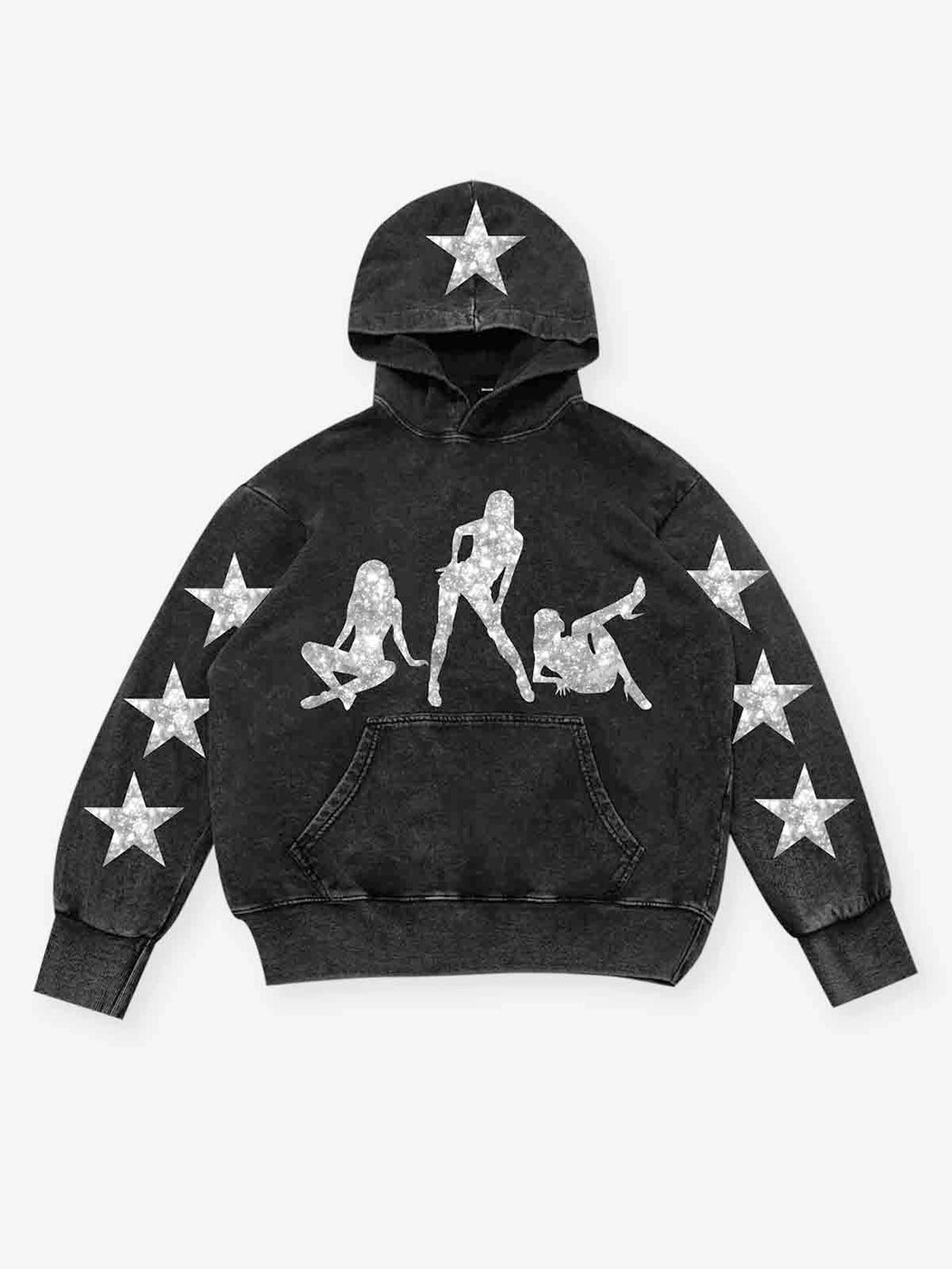 Midnight Stars Sparkle Hoodie